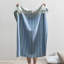 Crystal Blue Fiji Stripe Throw-1095484823