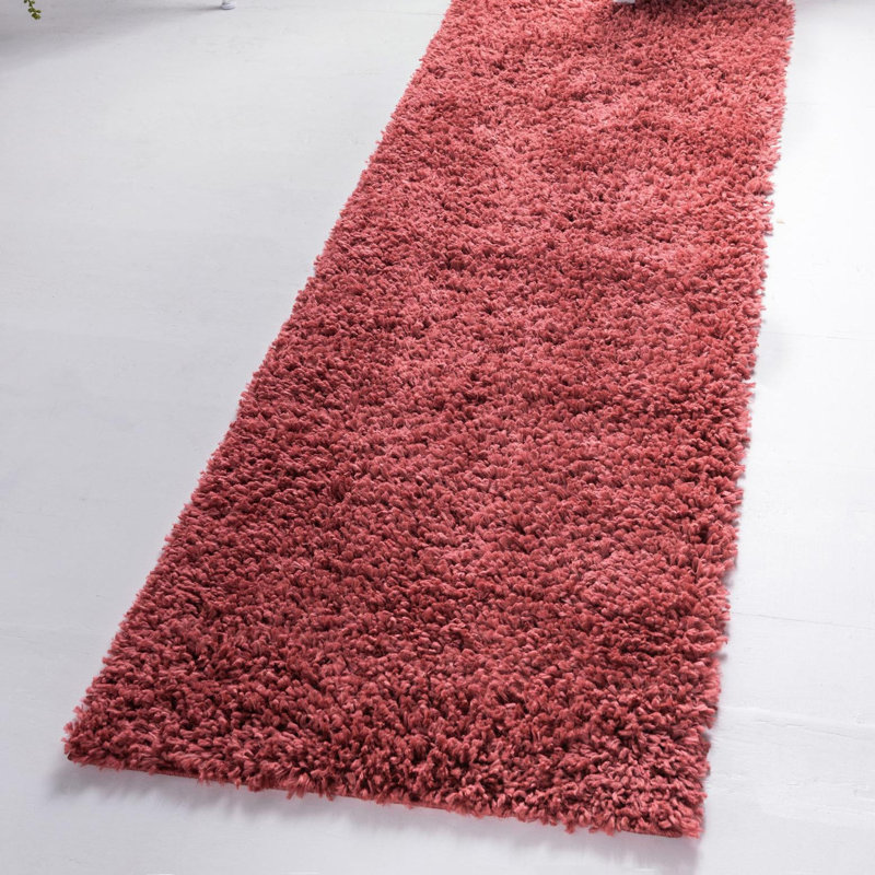 Wemoorland Red Area Rug, Runner 2'7" x 10'
