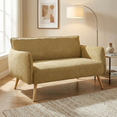 Piper Soft Touch Fabric 2 Seater Sofa
