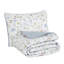 Ensemble de couvre-lit bleu Daisy Meadow-130700690