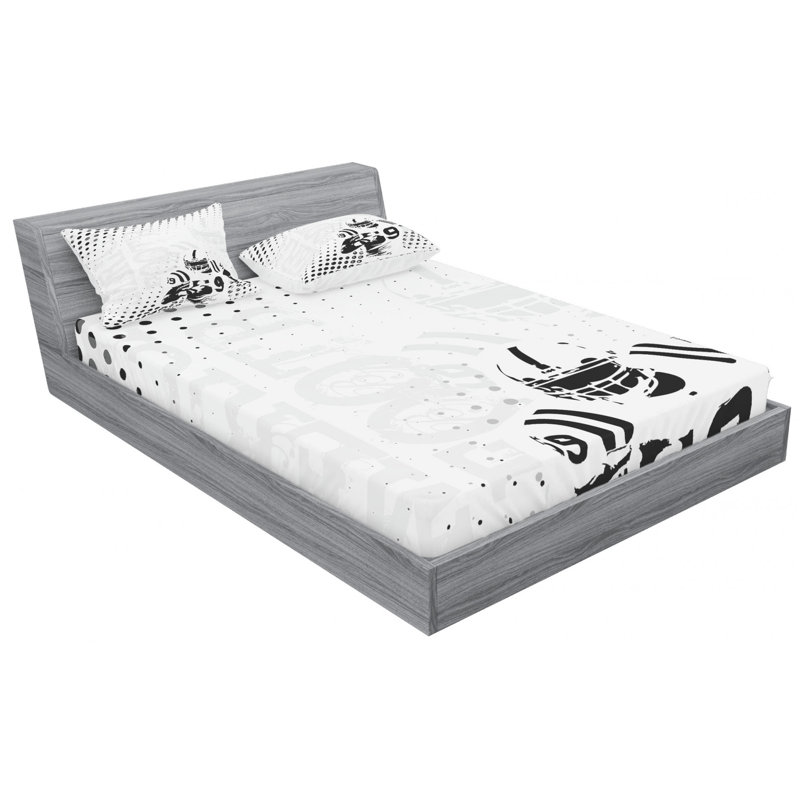 Microfiber Sheet Set, Full Sheet Set with Fitted Sheet