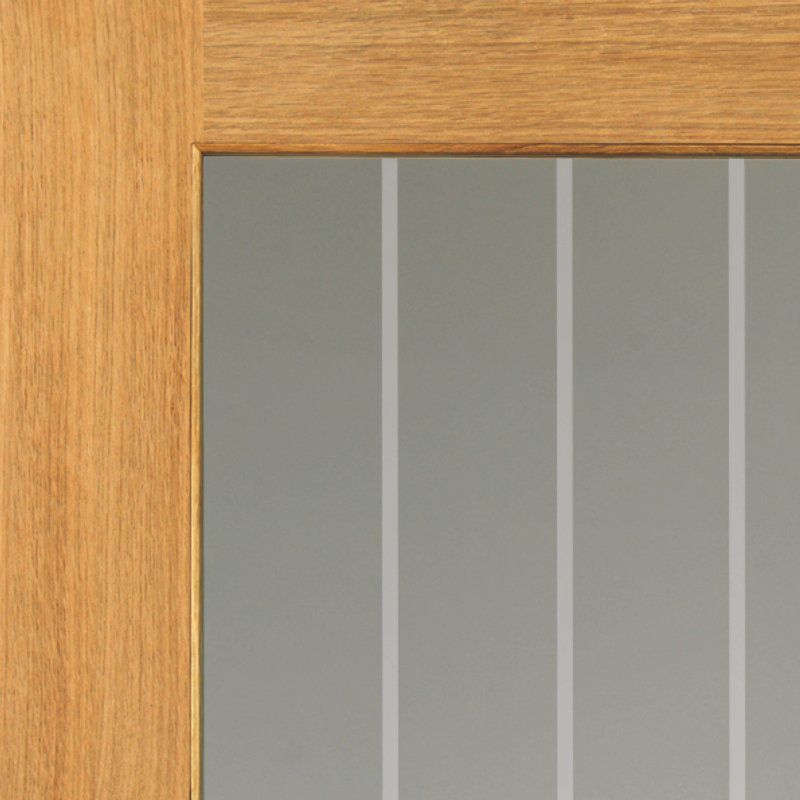 Montello Oak Internal Door Prefinished, 204cm H x 82.6cm W x 4cm D