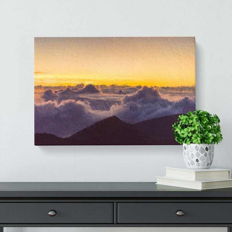 Clouds Over Hawaii - Wrapped Canvas, 35cm H x 50cm W x 3cm D