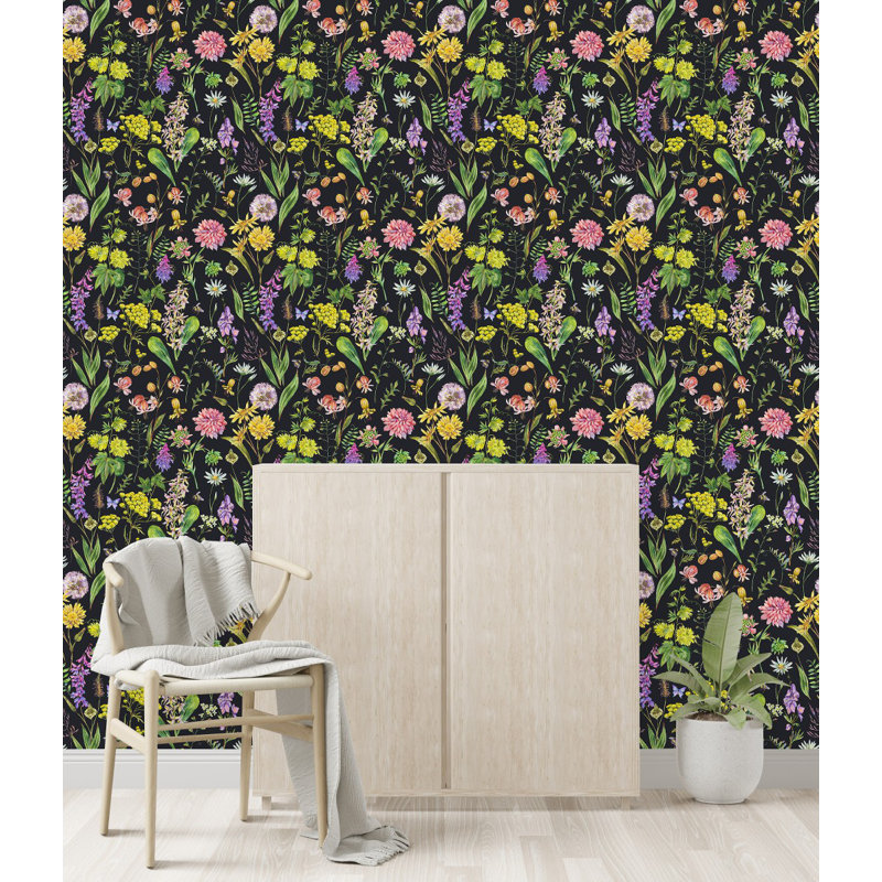 Carreau de papier peint l 25 po, L 2,09 pi x L 10,42 pi