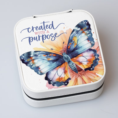 Jewelry Box + Zipper Closure