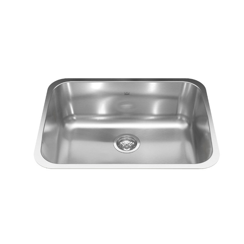 Évier de cuisine Reginox, H 8,50 po x l 18,75 po x L 24,75 po