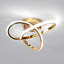  Golden Clover Ceiling Light-1198753507