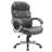 Black Big And Tall Leather Office Chair Adjustable High Back Task Chair With High Back/Footrest/Lumbar Cushion/Adjustable Height