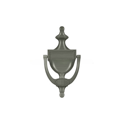 Deltana DKR75U10B Door Knocker; Victorian Rope; Oil Rubbed Bronze Finish