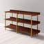 Osha 81cm H x 152cm W Steel Etagere Bookcase