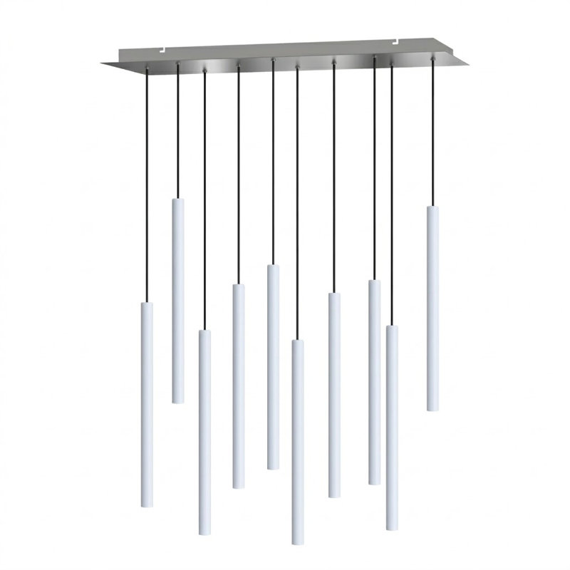 Baileyton 10 - Light Cluster Pendant, White