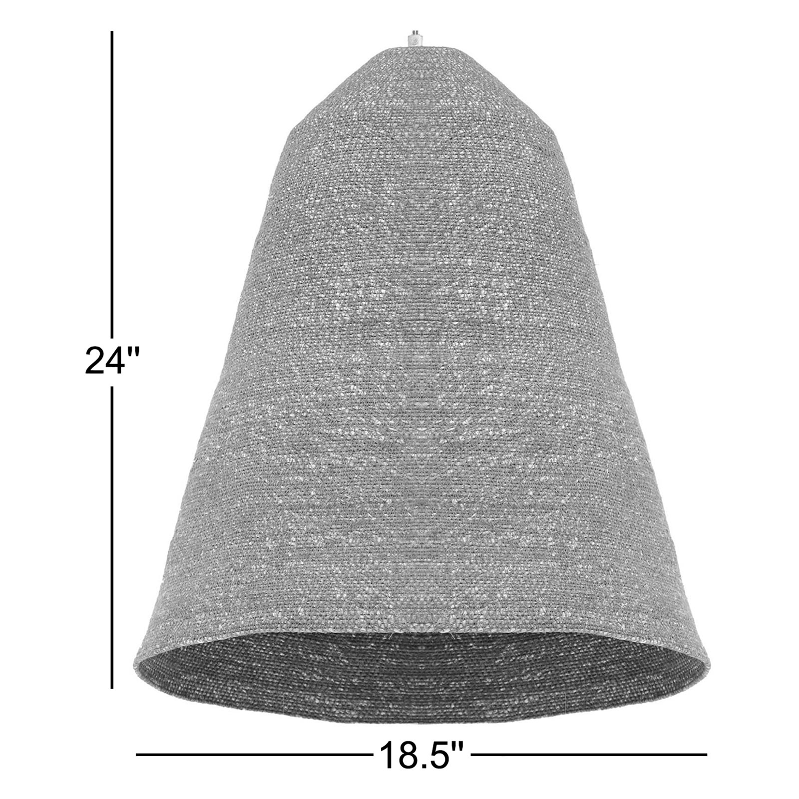 Single Light Iron Pendant