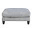 Canapé modulaire 6 pièces en velours côtelé gris - 3 sièges d'angle, 2 chaises sans accoudoirs, 1 chaise, structure en contreplaqué-2102780087