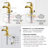 Single Hole Bathroom Faucet with Drain Assembly-60151897