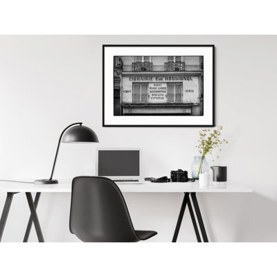 Latin Quarter Library - Picture Frame Photograph on Paper