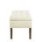 Storage Bench - Comfortable Seat And Extra Solid Wood, Velvet Upholstery 48L X 18W 18.5H Cream, Dark With Tufting Functional Wooden Structure Wood Tone-1880018947