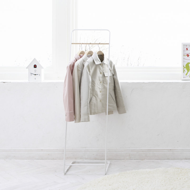Yamazaki Home Coat Hanger, Steel, White