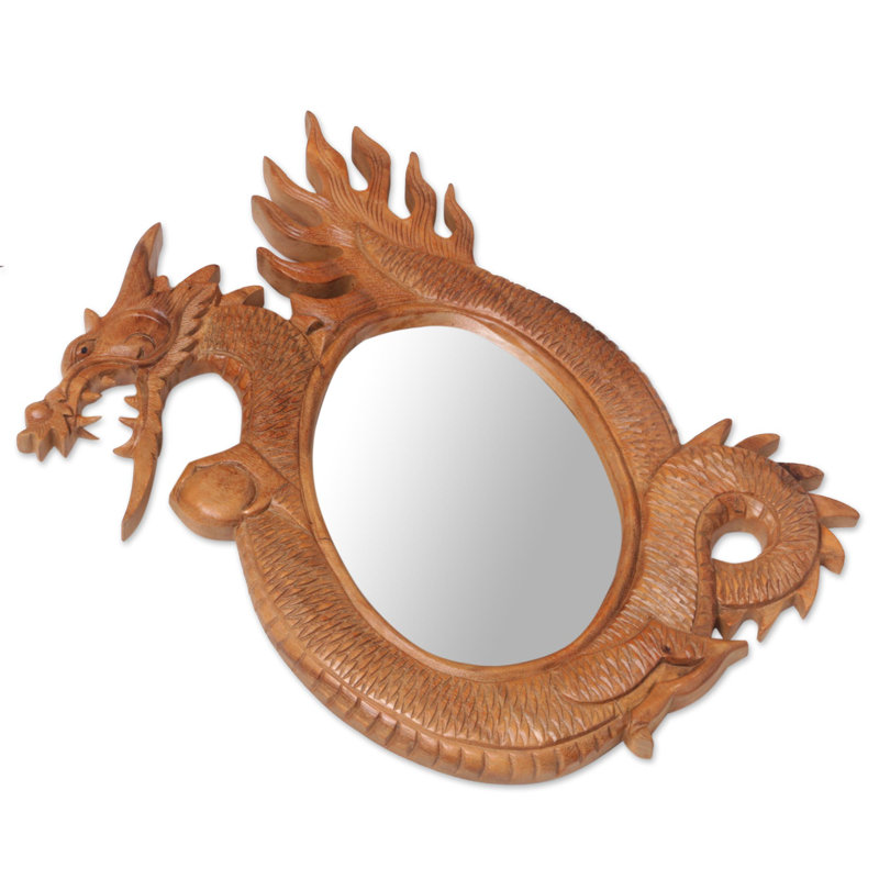 Wood Wall Mirror