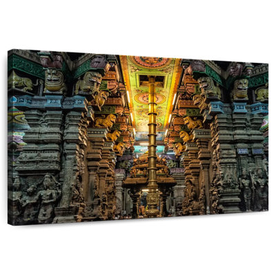 Adella, opulent Meenakshi, temple d'Amman