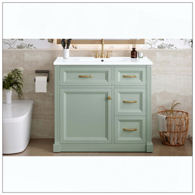 Tablette de meuble-lavabo en céramique Modern
