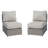 Hy Aviara Rattan Wicker Fully Assembled 2 - Person Seating Group with Cushions