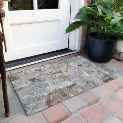 Machine Washable Indoor/Outdoor Chayden ACN989 Rug