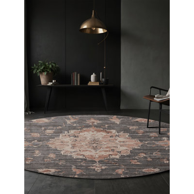 Machine Washable Gray Area Rug