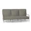 Carmel 77" Wide Outdoor Patio Sofa with Cushions-69974718-63361304