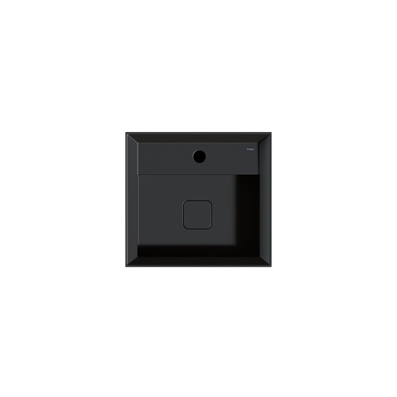 Cheviot Products 17.875'' Fireclay Rectangular Bathroom Sink, Graphite