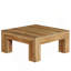 Table basse carrée rustique 39,37 po pour salon