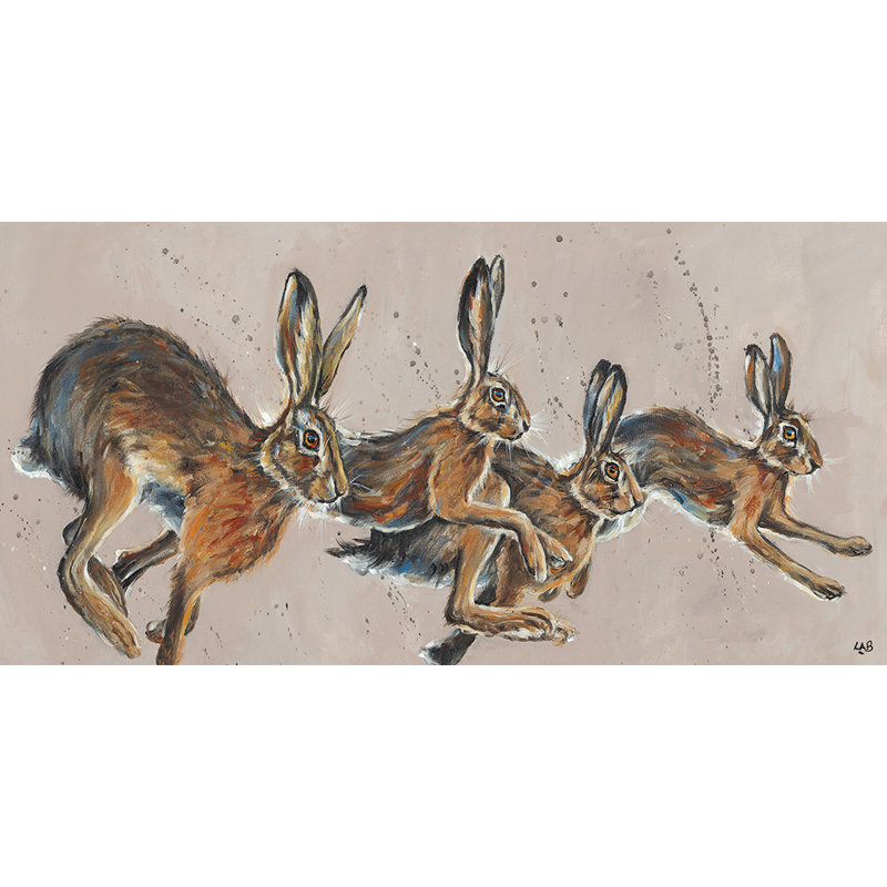 Rush Hour by Louise Brown - Wrapped Canvas Painting, 30 cm H x 60 cm W x 3.8 cm D