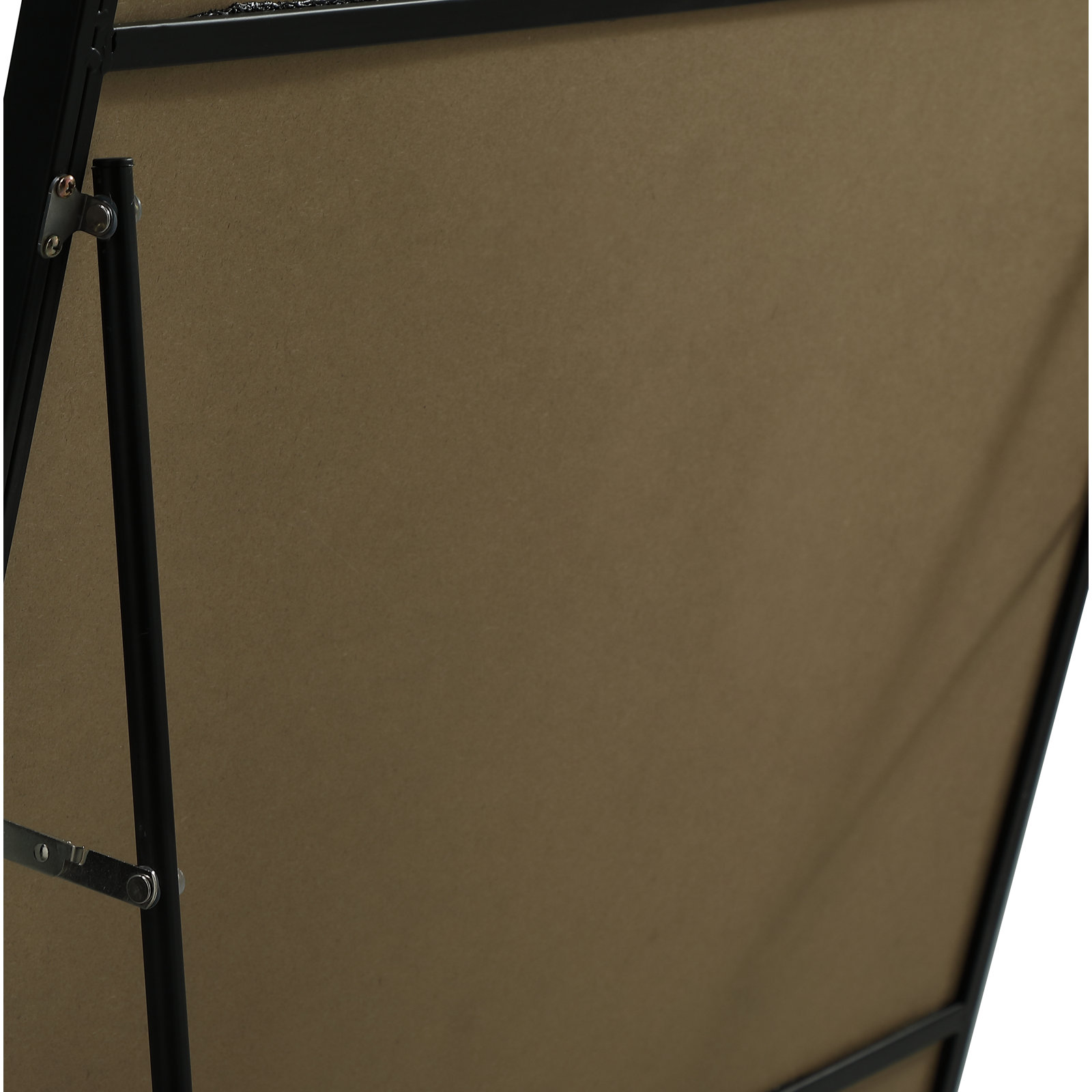 Sabine Metal Arch Floor Mirror, 66" x 35", Black