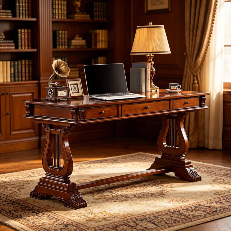 Bureau luxueux et exquis de style européen