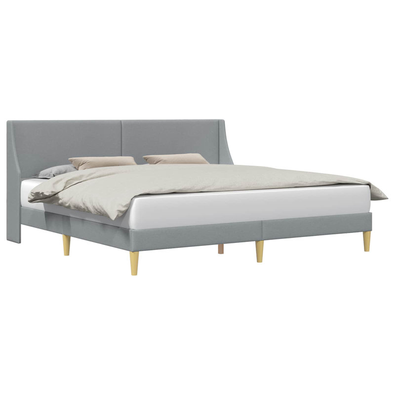 Bed, Light Grey