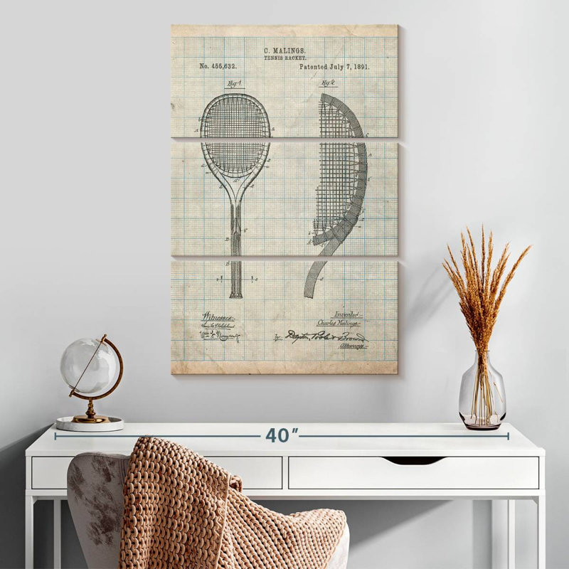 Laelle Antique Grid Parchment, 32" H x 20" W