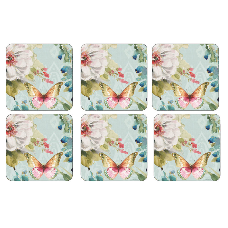 Sous-verres Pimpernel 4 x 4 po