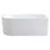 67“ x 29” freestanding acrylic soaking tub with pop-up drain and overflow KDK