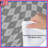 Wavy Checkered Pattern Comforter-128741898