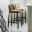 Chaise d'appoint à dossier beige uni (ensemble de 2)-907687049-907687050