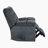  Gabriel 41" Traditional Chenille Fabric Rocker Reclining Chair with Gentle Rocking Motion & Pull-Handle Recline-443112932