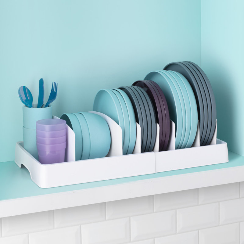 YouCopia® StoraLid® Food Container Lid Organizer, Expandable, Adjustable Plastic Lids Storage, Expandable