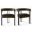 18" Seat Height Upholstered Velvet Kitchen Dining Armchair-1154010562