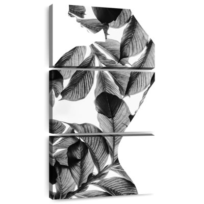 Leaf Girl Silhouette