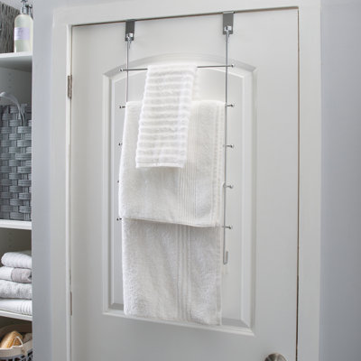 16.5 " 4 - Bar Over-the-Door Towel Rack