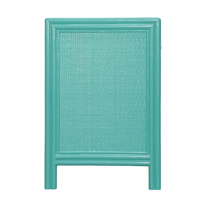 Aruba 1 - Drawer Nightstand, Turquoise 
