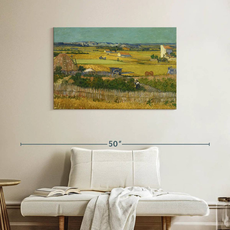 Alvord The Harvest 1888, H 26 po x l 39 po