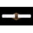 Regal 28" Dimmable LED Vanity Light with Crystal Shade-56048685