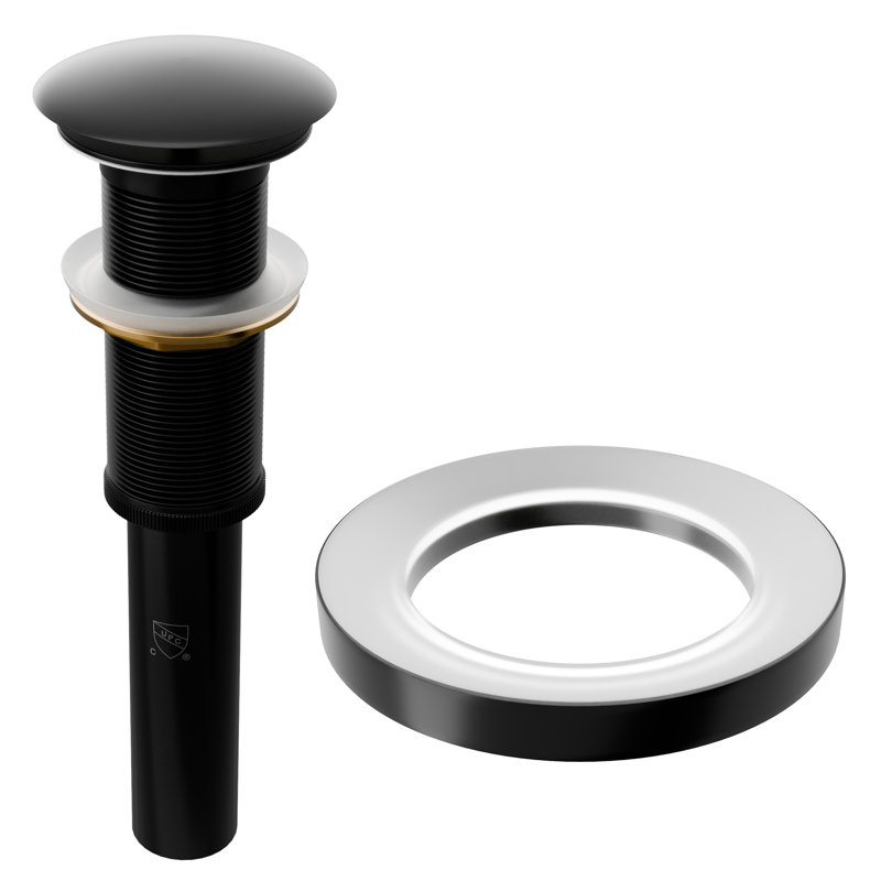 Lavabo pour salle de bain Drain Stopper, Matte Black