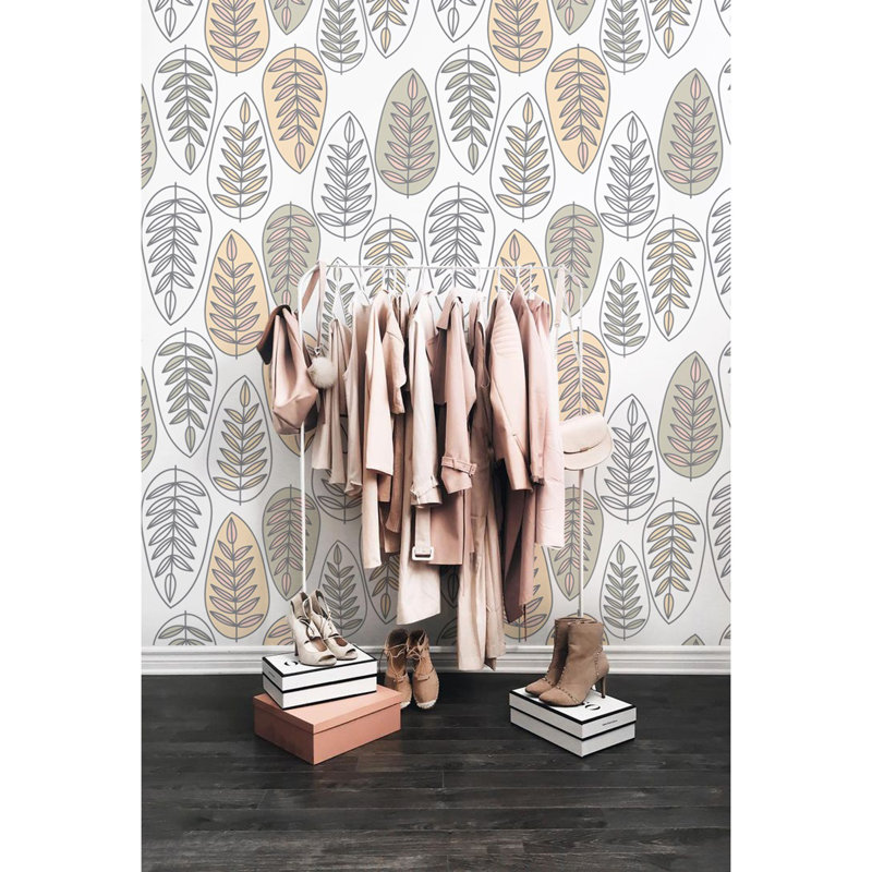 Gallinas Floral Wallpaper, 208 x 146cm
