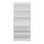 Acord 191cm H x 85cm W Standard Bookcase-33706195